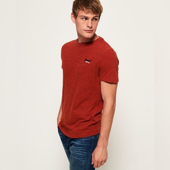 Superdry Orange Label Vintage Embroidery Slim Fit Short Sleeve T-Shirt - Picture 1 of 12
